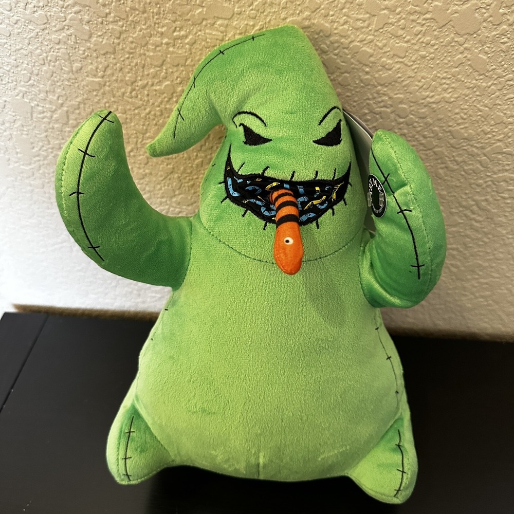 Nightmare‎ Before Christmas Oogie Boogie w/Worm 12" Animated Plush w/Sound NWT
